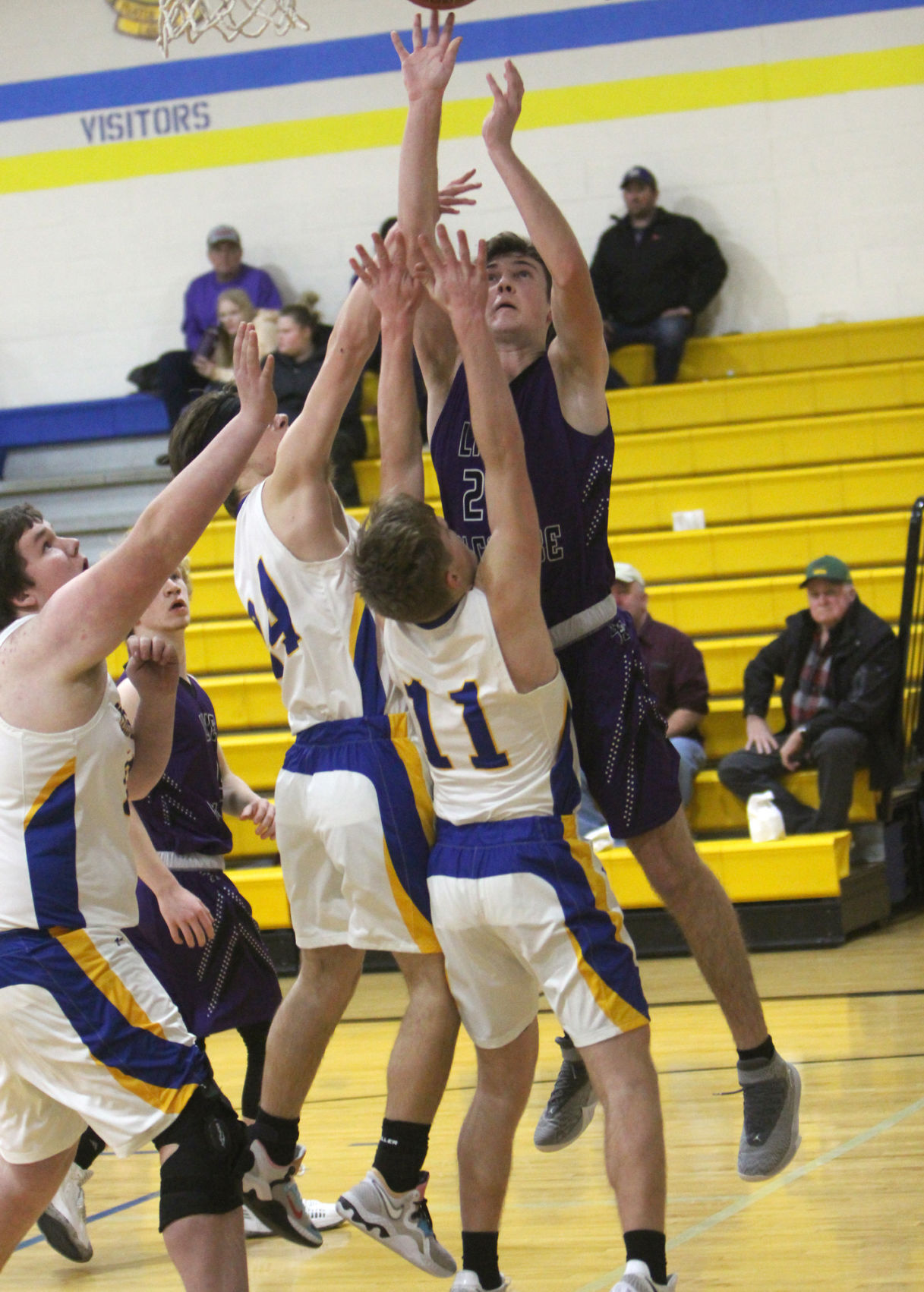 Lake Holcombe at Cornell boys basketball 1-14-22